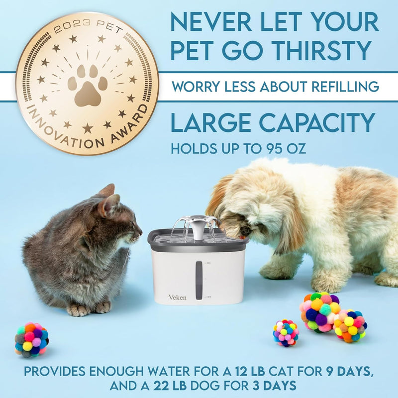 Veken Award-Winning Pet Fountain