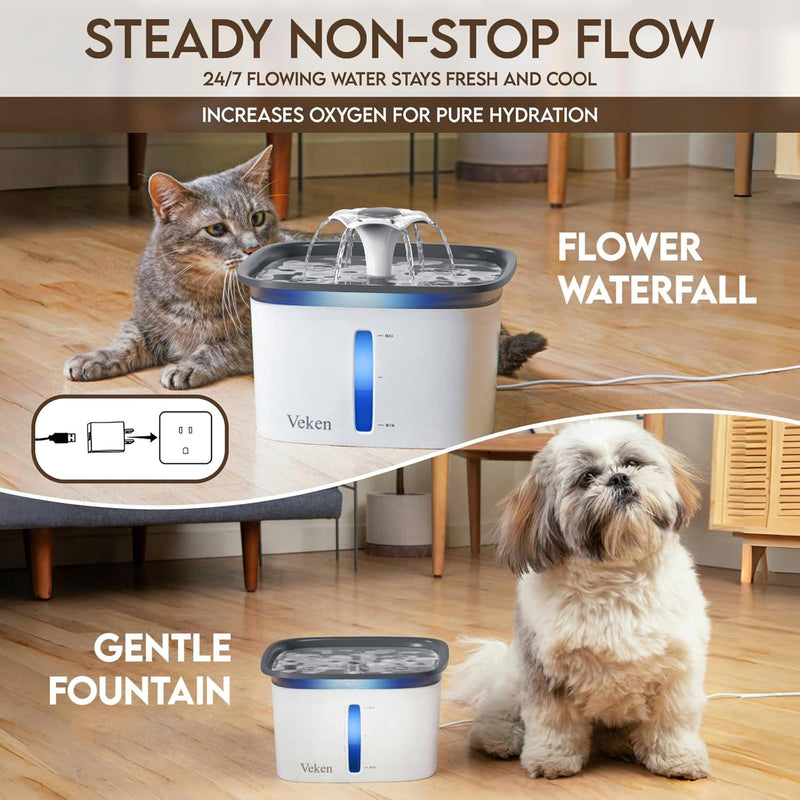Veken Award-Winning Pet Fountain